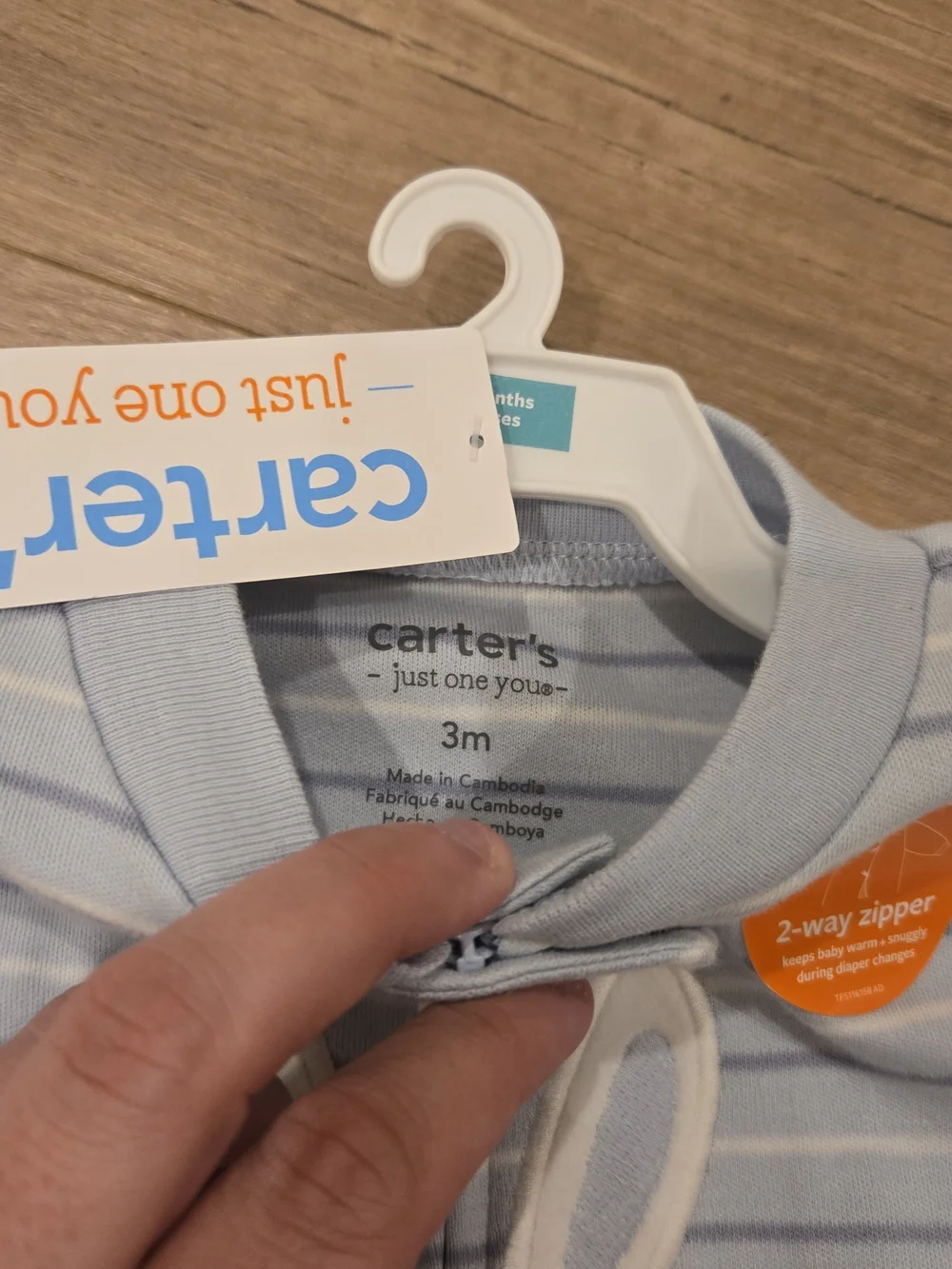 NWT Carter's Baby Boy Twins set Spring Bunny Sleeper x2 - 3 Months 🐰